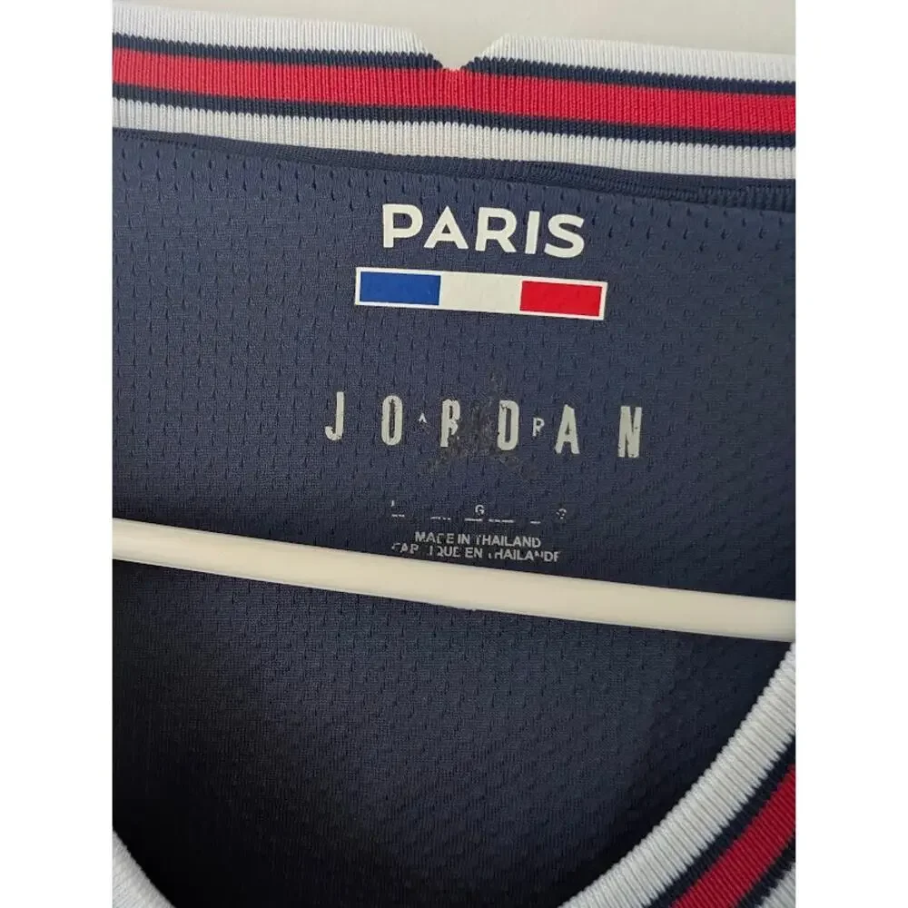 PSG 2021-22 Home Lionel Messi #30 Jersey Men Large Jordan Nike ADV Authentic UCL